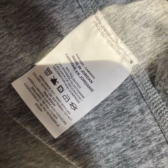 Nike Men's Gray Dri Fit Running Heathered Long Sleeve T Shirt Size Medium - Picture 6 of 9